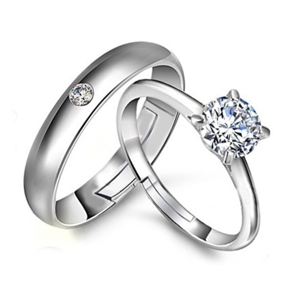 925 Sterling Silver Round Beautiful Ring For Women, EVGG1021-3